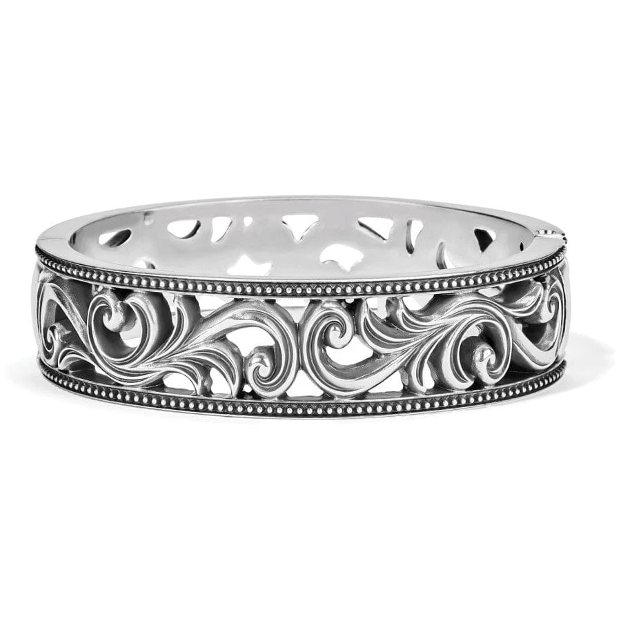 Alana Scroll Hinged Bangle Alana Scroll Hinged Bangle -Fashion-Accessories-Brighton alana scroll hinged bangle silver 0 16e7855c 3102 41dc bce0 8c2ce2074c26