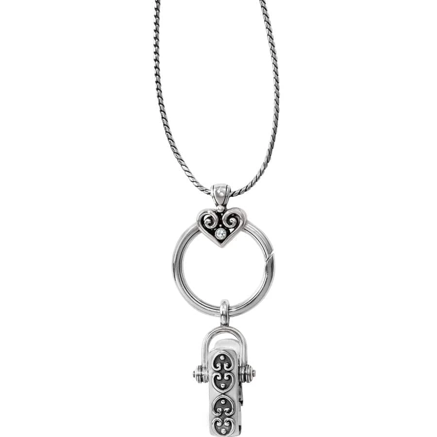 Alcazar Charm Badge Clip Necklace Alcazar Charm Badge Clip Necklace -Fashion-Accessories-Brighton alcazar charm badge clip necklace silver 0 c77647f3 f93b 4a2f bb0e 94472b0dde2b