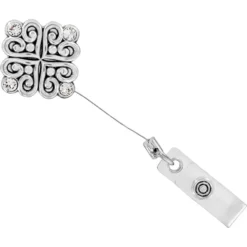 Alcazar Clip-On Badge Clip -Fashion-Accessories-Brighton alcazar clip on badge clip silver 2 9b0c55c6 fd43 4d50 a853 e5b7da1fd423
