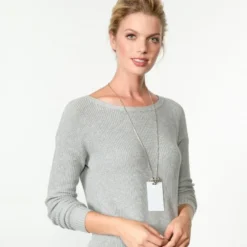 Alcazar Heart Badge Clip Necklace 3 Alcazar Heart Badge Clip Necklace -Fashion-Accessories-Brighton alcazar heart badge clip necklace silver 3 089f7485 5944 40e6 8dc2 6a5537db4e62