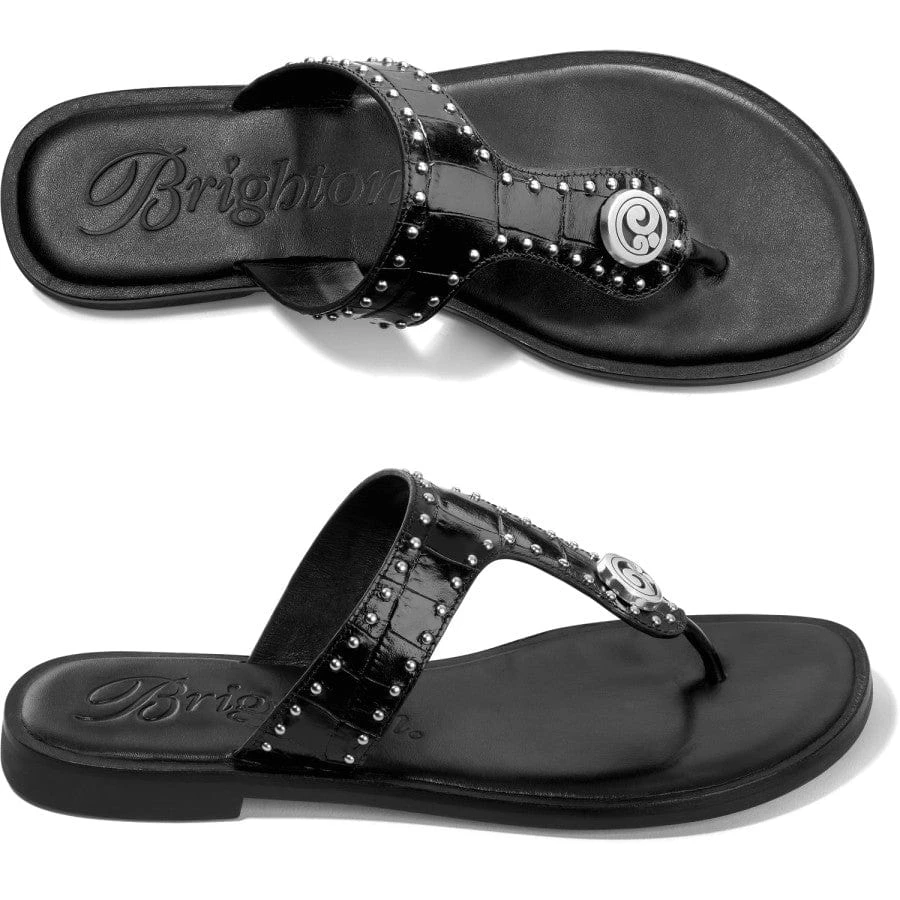 Alfa Thongs Alfa Thongs -Fashion-Accessories-Brighton alfa thongs black croco 1 4975b3de 0864 4962 8a34 c1b5706f2d98