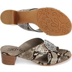 Alison Sandals -Fashion-Accessories-Brighton alison sandals snake print 2