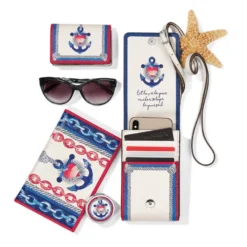 Anchor And Soul Phone Organizer 3 Anchor And Soul Phone Organizer -Fashion-Accessories-Brighton anchor and soul phone organizer multi 3