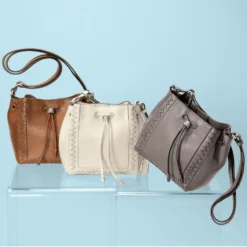 Arden Cross Body Drawstring Bag -Fashion-Accessories-Brighton arden cross body drawstring bag bourbon 3 ad340b25 6f51 4c27 aab6 5bd4ca8b73ff