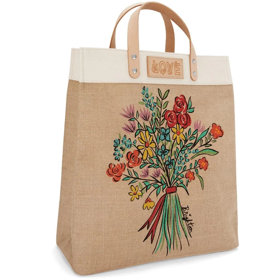 Bella Bouquet Burlap Tote Bella Bouquet Burlap Tote -Fashion-Accessories-Brighton bella bouquet burlap tote multi 0 e5226bbd 4cf0 4832 8f74 c7fe809acdaa