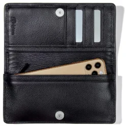 Bellaire Rockmore Wallet -Fashion-Accessories-Brighton bellaire rockmore wallet black 1 9a135a17 5d53 47a6 8cab 739e41dcd8ac
