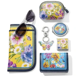 Blossom Hill Garden Compact Mirror -Fashion-Accessories-Brighton blossom hill garden compact mirror multi 2