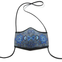 Blue Floral Face Mask (2 Pack) -Fashion-Accessories-Brighton blue floral face mask 2 pack multi 4