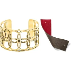 Christo NYC Wide Cuff Bracelet Set -Fashion-Accessories-Brighton christo nyc wide cuff bracelet set gold lipstick 3 0c70d074 5b07 4ca3 a745 03e568cb3a31