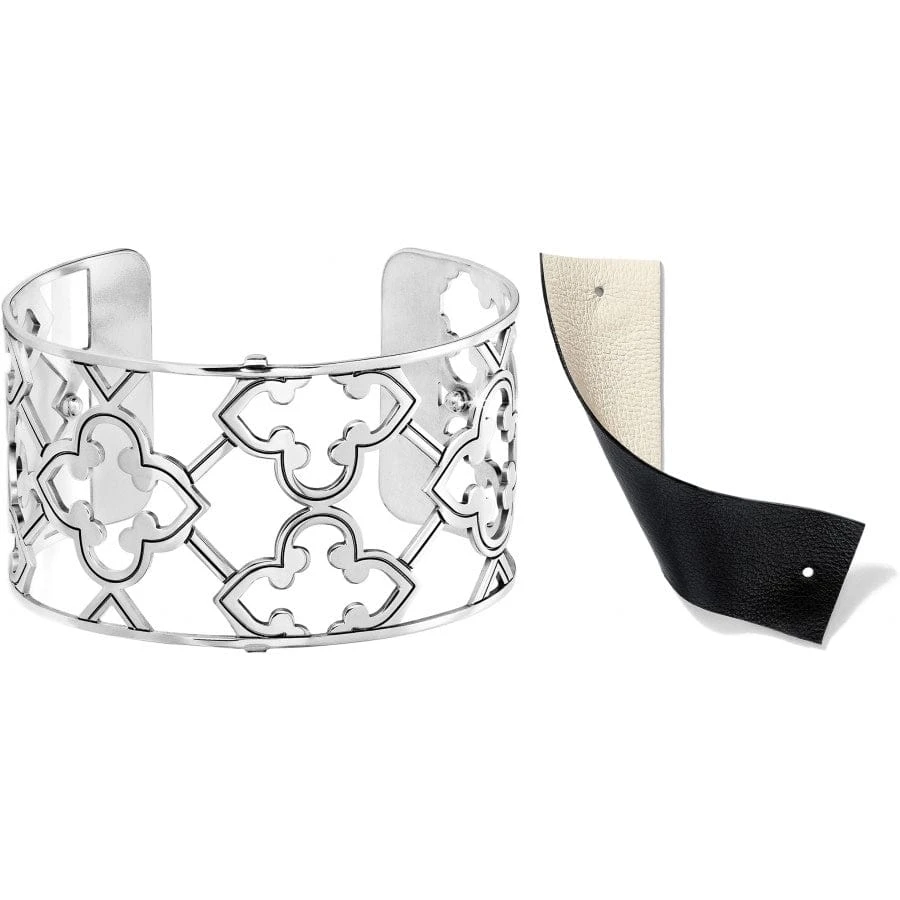 Christo Toledo Wide Cuff Bracelet Set Christo Toledo Wide Cuff Bracelet Set -Fashion-Accessories-Brighton christo toledo wide cuff bracelet set silver black 3 2c7b44d8 a04f 43c2 b4ef 3d361719a7ee