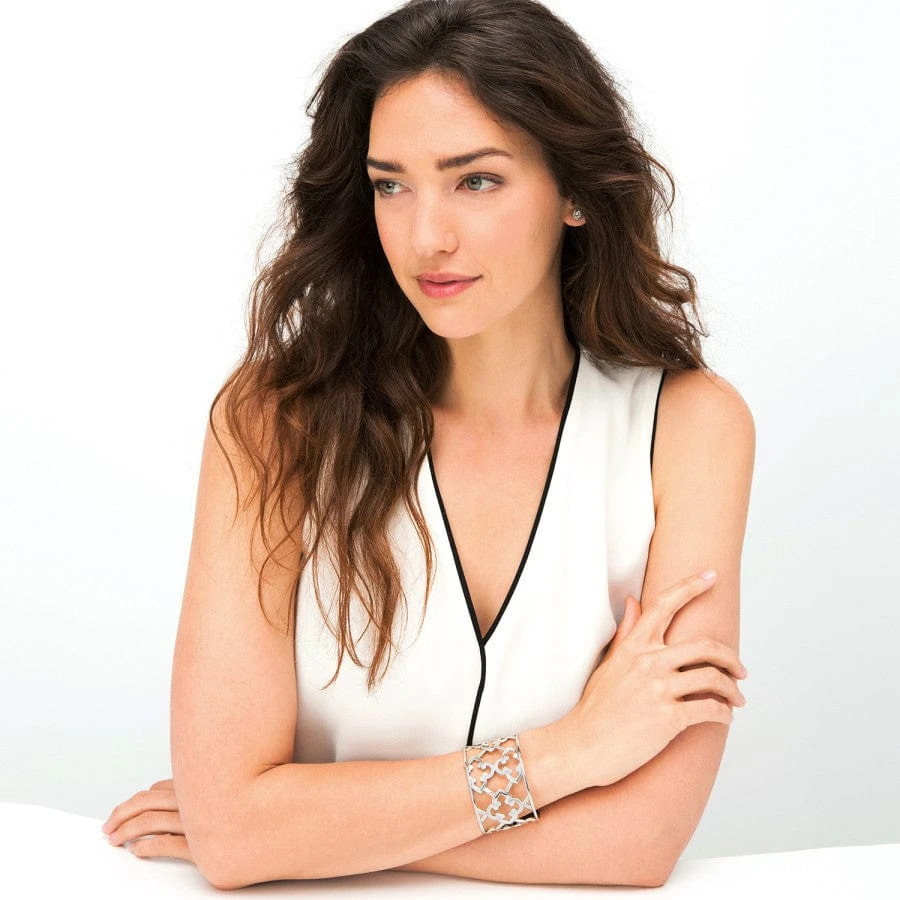 Christo Toledo Wide Cuff Bracelet Christo Toledo Wide Cuff Bracelet -Fashion-Accessories-Brighton christo toledo wide cuff bracelet silver 2 ad8884d8 9728 4748 b1b9 3a685f7585a2