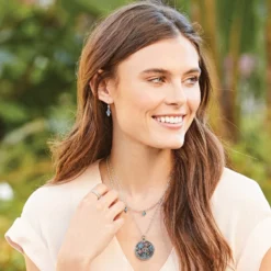 Color Drops Short Necklace 2 Color Drops Short Necklace -Fashion-Accessories-Brighton color drops short necklace silver multi 2 ab0abf3e 10fb 4cec a978 b32d267790eb