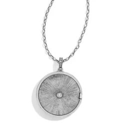 Contempo Ice Starburst Convertible Locket Necklace -Fashion-Accessories-Brighton contempo ice starburst convertible locket necklace silver 2 ac5fd943 84d8 4d26 ac15 0fe71ab3003a