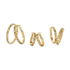 Contempo Large Hoop Earrings 8 Contempo Large Hoop Earrings -Fashion-Accessories-Brighton contempo large hoop earrings gold 1