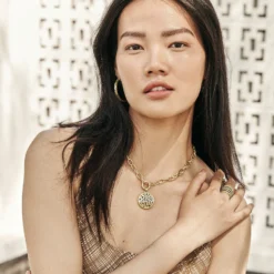 Contempo Large Hoop Earrings 9 Contempo Large Hoop Earrings -Fashion-Accessories-Brighton contempo large hoop earrings gold 2