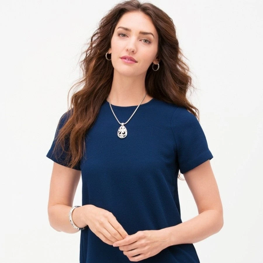 Contempo Medium Hinged Bangle Contempo Medium Hinged Bangle -Fashion-Accessories-Brighton contempo medium hinged bangle silver 1