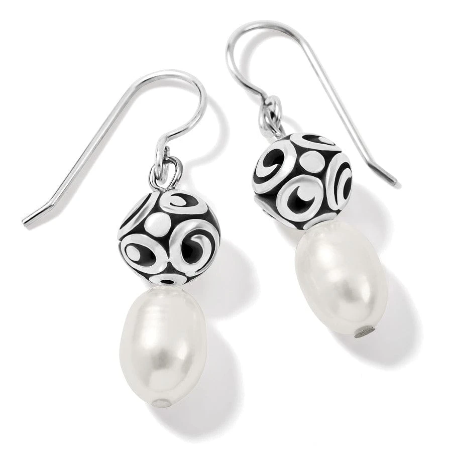 Contempo Pearl French Wire Earrings Contempo Pearl French Wire Earrings -Fashion-Accessories-Brighton contempo pearl french wire earrings silver pearl 1 3b87b4b6 7314 4f31 a498 4c415908191a