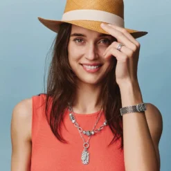 Contempo Token Tag Charm Necklace 3 Contempo Token Tag Charm Necklace -Fashion-Accessories-Brighton contempo token tag charm necklace silver 3 04a5df03 b610 42c1 b83f bc9e90108b2c