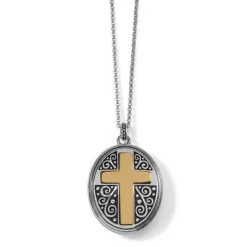 Crossroads Convertible Locket Necklace