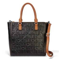 Deeply In Love Hand-Held Tote 4 Deeply In Love Hand-Held Tote -Fashion-Accessories-Brighton deeply in love hand held tote black 0 ace3d5f2 0f06 4095 bdf9 ec079a8ad799