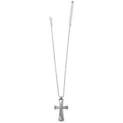 Essex Cross Necklace -Fashion-Accessories-Brighton essex cross necklace silver 2 2b4fcd97 e4fe 41a8 9bf5 9d0885623c96