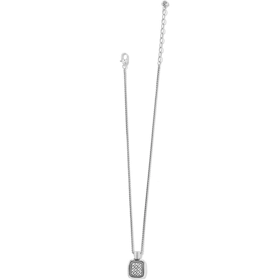 Ferrara Artisan Square Pendant Necklace Ferrara Artisan Square Pendant Necklace -Fashion-Accessories-Brighton ferrara artisan square pendant necklace silver 1 1ac72866 11e0 4da6 8291 31cedf07dfee