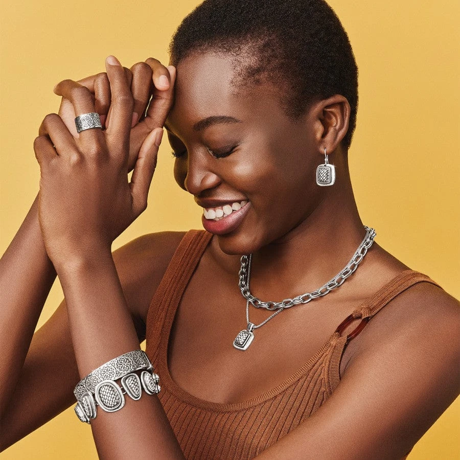 Ferrara Artisan Square Pendant Necklace Ferrara Artisan Square Pendant Necklace -Fashion-Accessories-Brighton ferrara artisan square pendant necklace silver 3 e028ba18 1bf3 4404 91ed 37d8b9482024