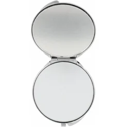 Ferrara Compact Mirror -Fashion-Accessories-Brighton ferrara compact mirror silver 3 c0b5126f 8d99 4145 a4de 49c2f4fafdda