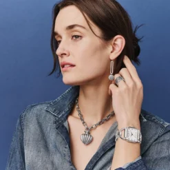 Ferrara Disc French Wire Earrings -Fashion-Accessories-Brighton ferrara disc french wire earrings silver 2 1f12cefe f96f 4105 b620 351bb9e3bf00