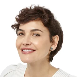 Ferrara Two Tone Post Earrings -Fashion-Accessories-Brighton ferrara two tone post earrings silver gold 2 70e0746f 89f0 43bf 8335 9ac18ad090d2