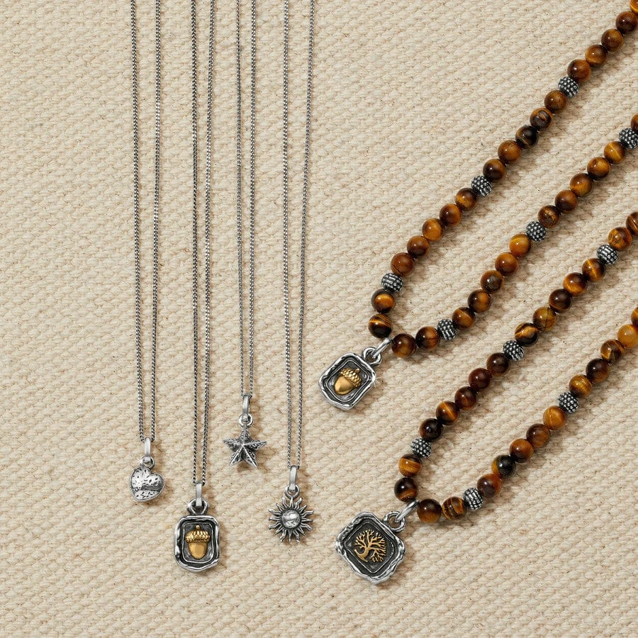 Ferrara Virtue Amore Petite Necklace Ferrara Virtue Amore Petite Necklace -Fashion-Accessories-Brighton ferrara virtue amore petite necklace silver 2