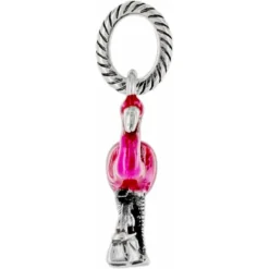 Flamingo Charm -Fashion-Accessories-Brighton flamingo charm silver pink 3 0522133b 0011 4f47 ac79 2e500d7c615c