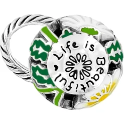 Flower Bulb Charm -Fashion-Accessories-Brighton flower bulb charm silver multi 2 ccc0c300 39a5 499d 84a4 9f354f974c8a