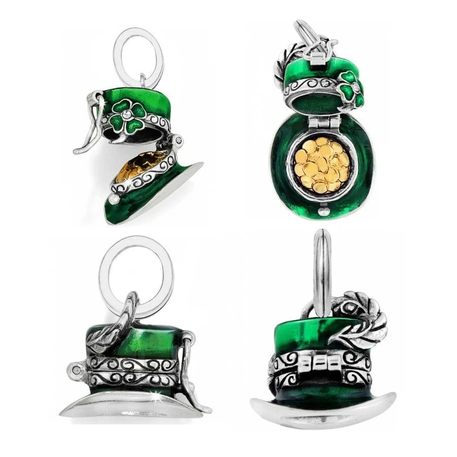 Go Lucky Charm Bracelet Go Lucky Charm Bracelet -Fashion-Accessories-Brighton go lucky charm bracelet silver green 2 9d1b684d 722a 4d14 b782 c27595a88160