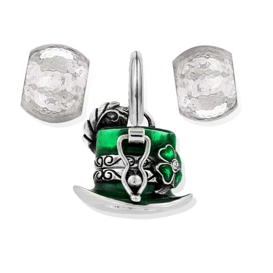Go Lucky Hat Charm Gift Set Go Lucky Hat Charm Gift Set -Fashion-Accessories-Brighton go lucky hat charm gift set silver green 0 154ae39b 0d53 474f 9933 9a61d00316d1