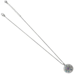 Halo Rays Petite Necklace -Fashion-Accessories-Brighton halo rays petite necklace silver tanzanite 2 1e074c0a 0e5d 453e 9a1c 50a1cbb731e8