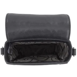 Ilia Mini Flap Cross Body Bag -Fashion-Accessories-Brighton ilia mini flap cross body bag black 2