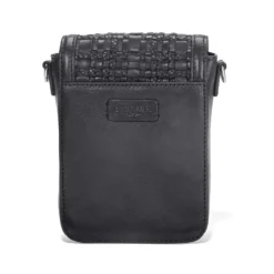 Ilia Mini Flap Cross Body Bag -Fashion-Accessories-Brighton ilia mini flap cross body bag black 3