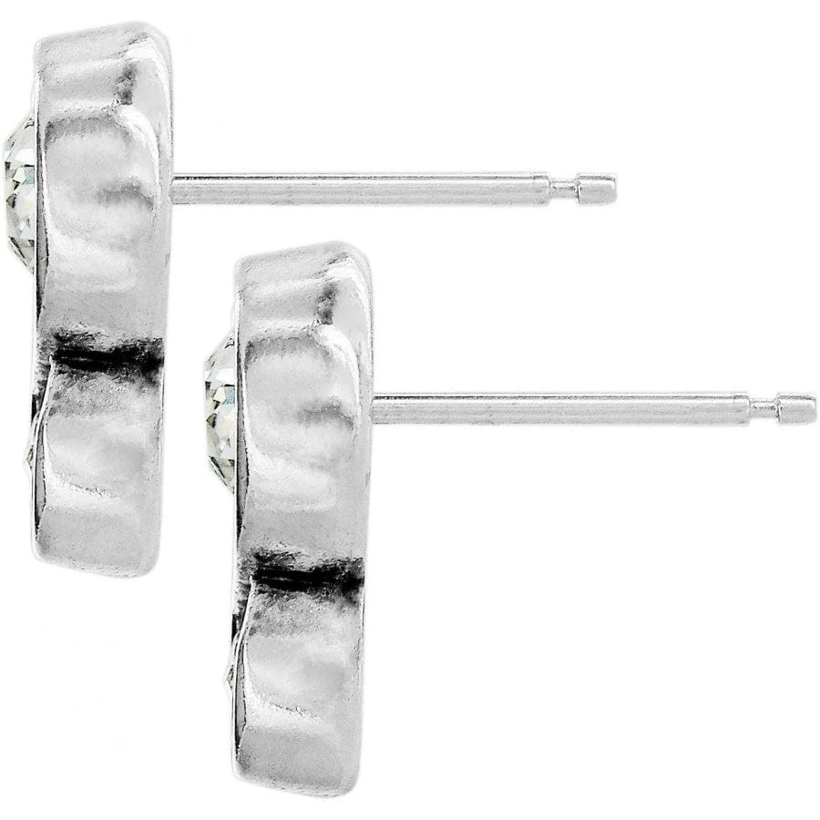 Infinity Sparkle Post Earrings Infinity Sparkle Post Earrings -Fashion-Accessories-Brighton infinity sparkle post earrings silver 1