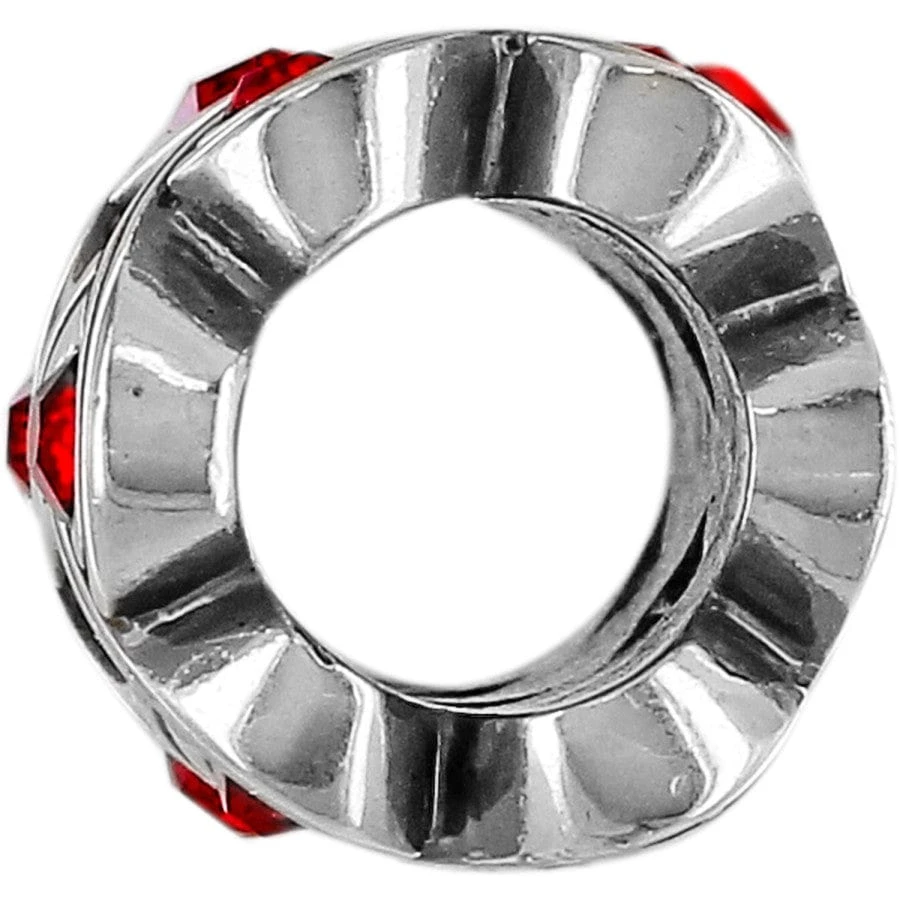 Interlace Long Bead Interlace Long Bead -Fashion-Accessories-Brighton interlace long bead silver red 1