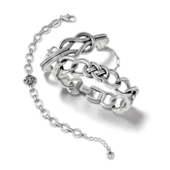 Interlok Unity Bracelet 2 Interlok Unity Bracelet -Fashion-Accessories-Brighton interlok unity bracelet silver 2