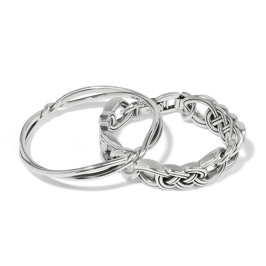 Interlok Unity Bracelet Interlok Unity Bracelet -Fashion-Accessories-Brighton interlok unity bracelet silver 3