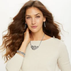 Interlok Unity Bracelet 6 Interlok Unity Bracelet -Fashion-Accessories-Brighton interlok unity bracelet silver 6