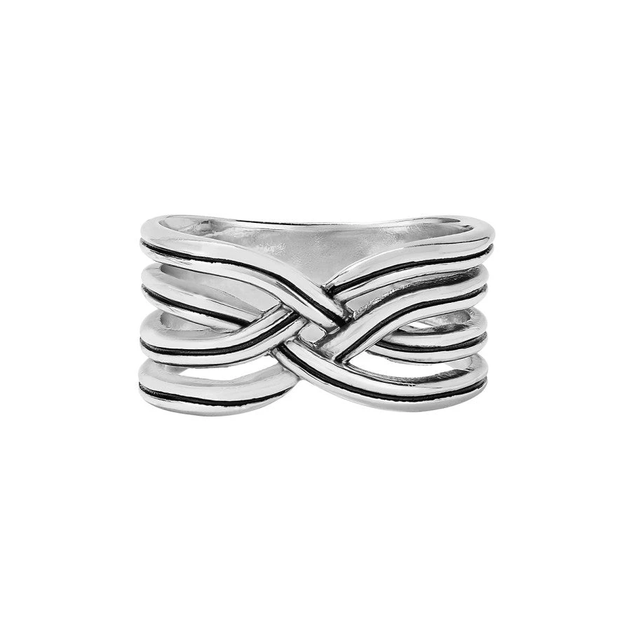 Intertwine Ring Intertwine Ring -Fashion-Accessories-Brighton intertwine ring silver 0 6c7e1a1d 17d7 484f b0a3 77d4bdc9c039