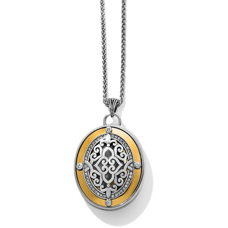 Intrigue Convertible Locket Necklace Intrigue Convertible Locket Necklace -Fashion-Accessories-Brighton intrigue convertible locket necklace silver gold 0 cd2b043c ffcf 4da8 990d 8f6676dffcda