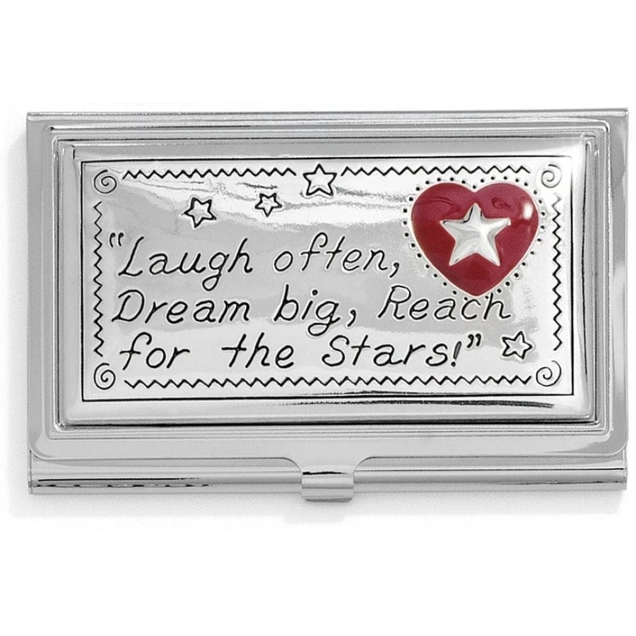 Joyful Heart Card Case Joyful Heart Card Case -Fashion-Accessories-Brighton joyful heart card case silver red 0 e9fae990 d01a 44c7 8ade 7e05b5bf46d1