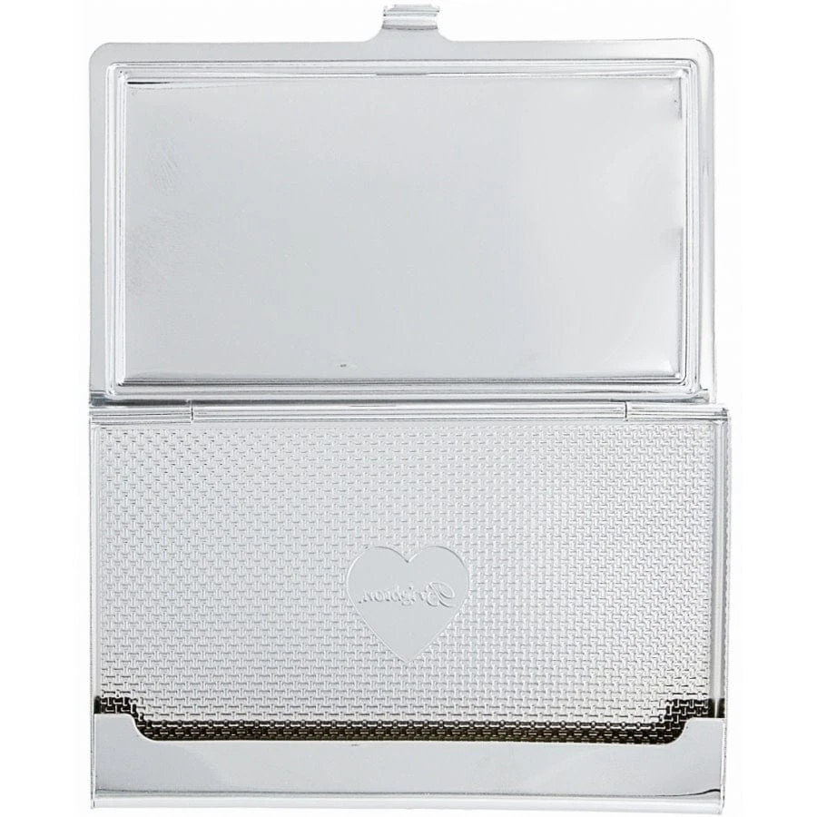 Joyful Heart Card Case Joyful Heart Card Case -Fashion-Accessories-Brighton joyful heart card case silver red 3 dadb70ea b78d 4ed9 a8f9 e2eaad89553d