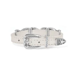 Kriss Kross Etched Bandit Bracelet -Fashion-Accessories-Brighton kriss kross etched bandit bracelet optic white 1 60aa2eb9 837f 438a a6a8 6e9f9d6971b0