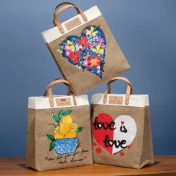 Let Love Grow Burlap Tote 3 Let Love Grow Burlap Tote -Fashion-Accessories-Brighton let love grow burlap tote multi 3 c3c3c3a2 d857 4c65 9daf 6a3bc9b5f74a