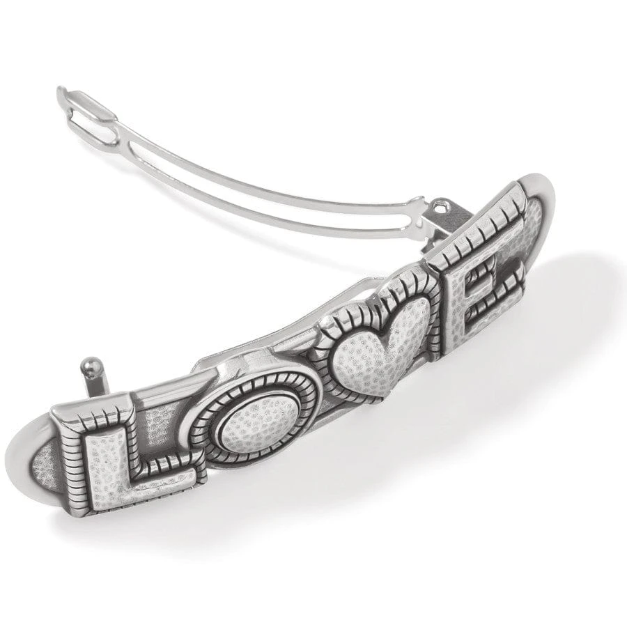 Love Me Tender Barrette Love Me Tender Barrette -Fashion-Accessories-Brighton love me tender barrette silver 2 7c49ebf8 515c 4e55 8a8b e11f301fc56b